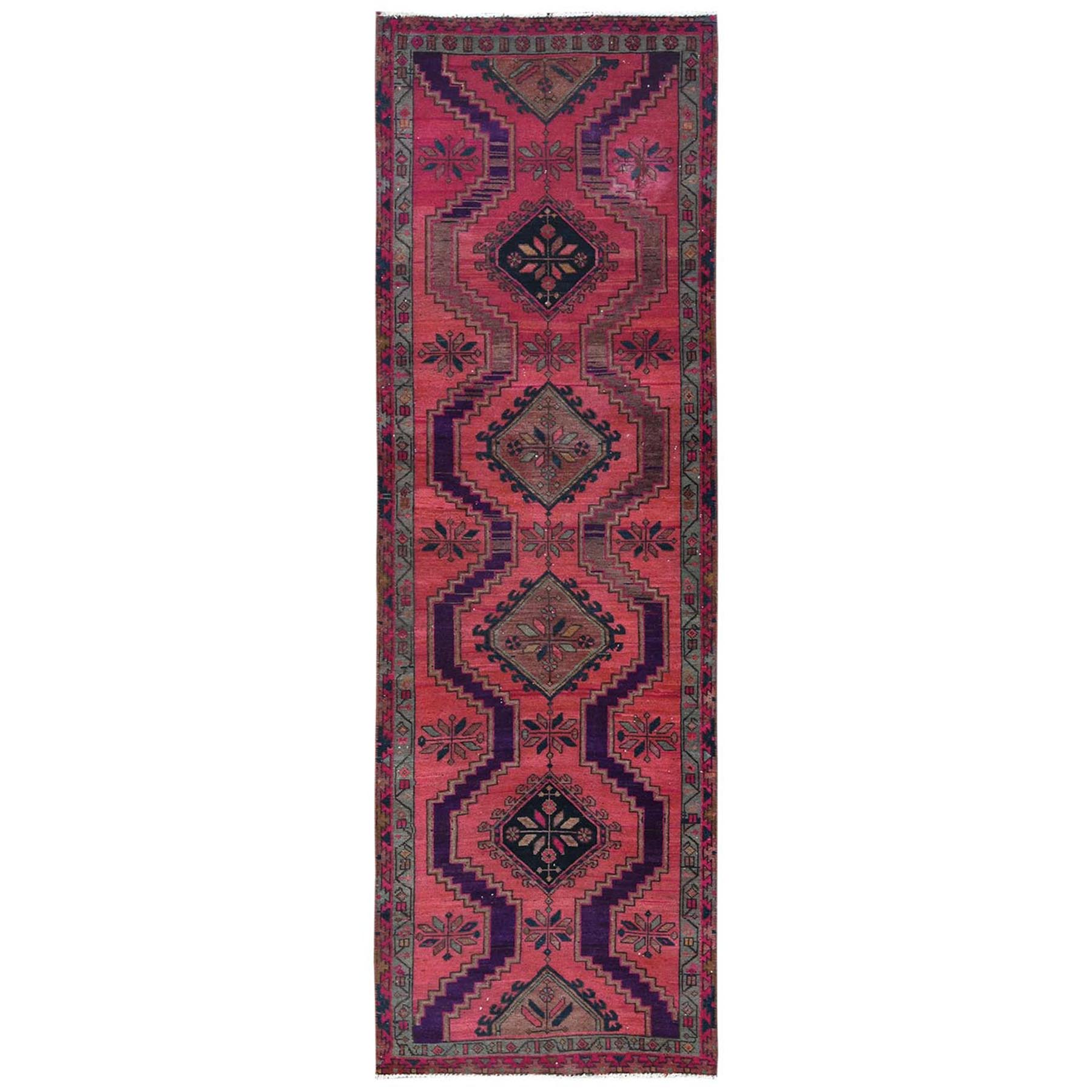 Overdyed & Vintage Rugs LUV734769